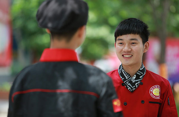 郑州新东方烹饪学校学生