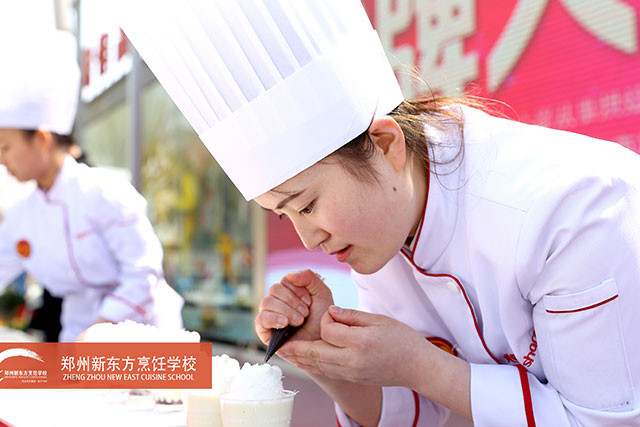 郑州新东方西点教师公开课现场