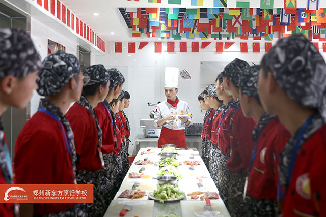 郑州新东方烹饪学校西餐考核