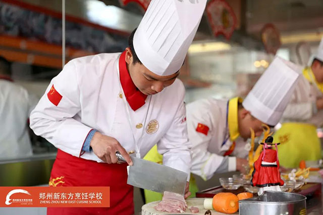 郑州新东方学厨师