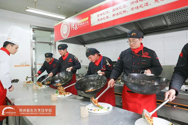 郑州新东方学厨师